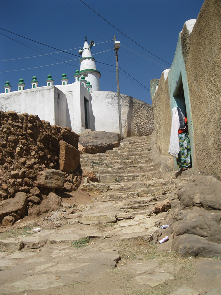 One of the many Mosques found within the ancient city walls of Harer