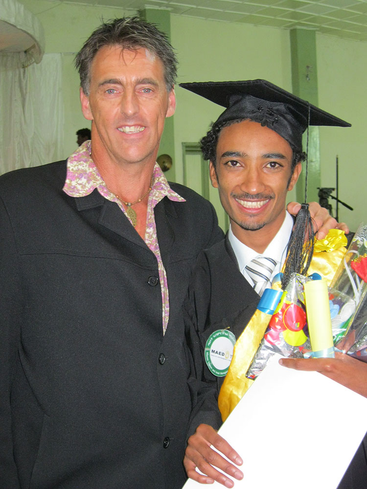 Eyayaw graduating as top student
